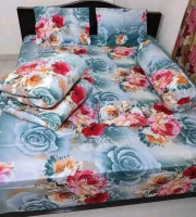 Rose Printed Comforter Set